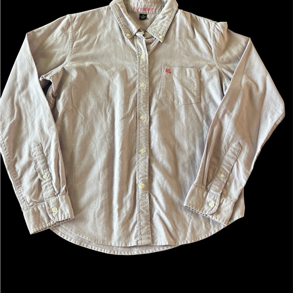 Ralph Lauren Polo Jeans Co. Purple Button Down Shirt with Long Sleeves